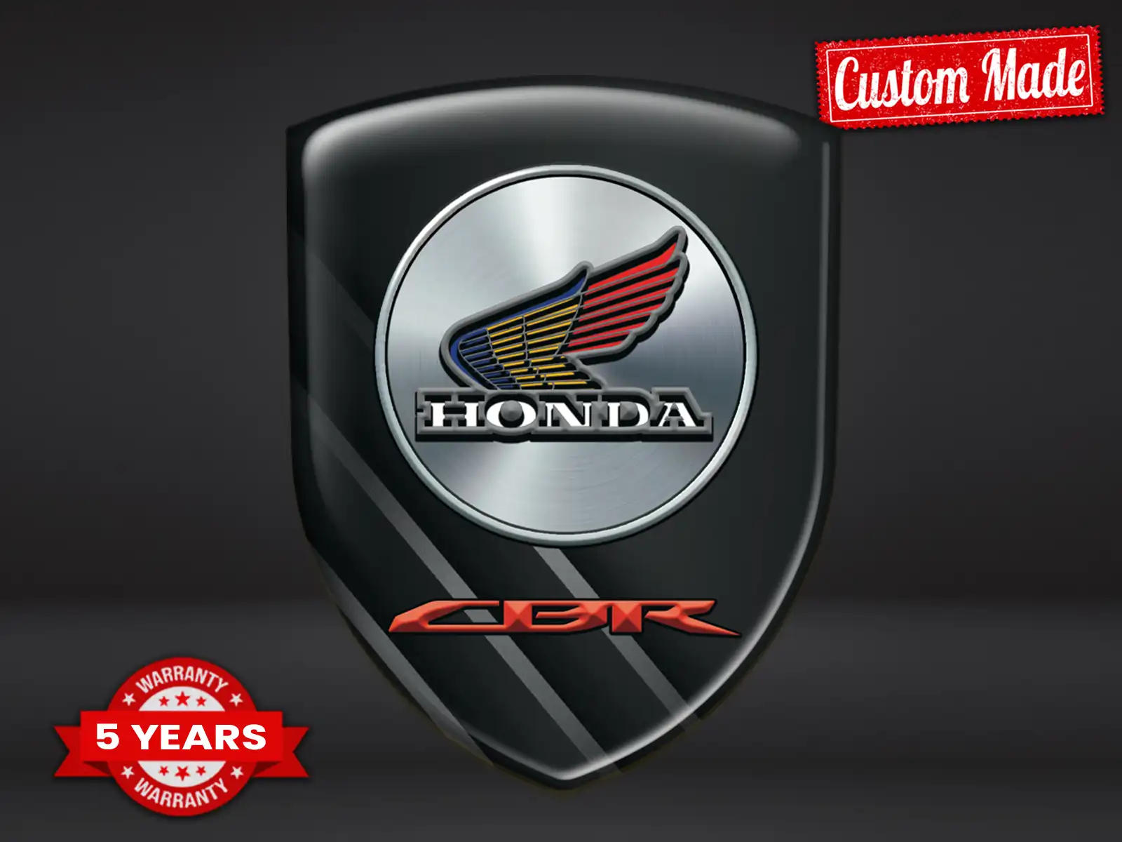 Honda Wasserfester Aufkleber Stern Design Anpassbar